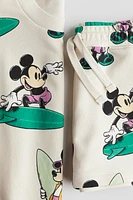 2-piece Printed Sweatshirt Set