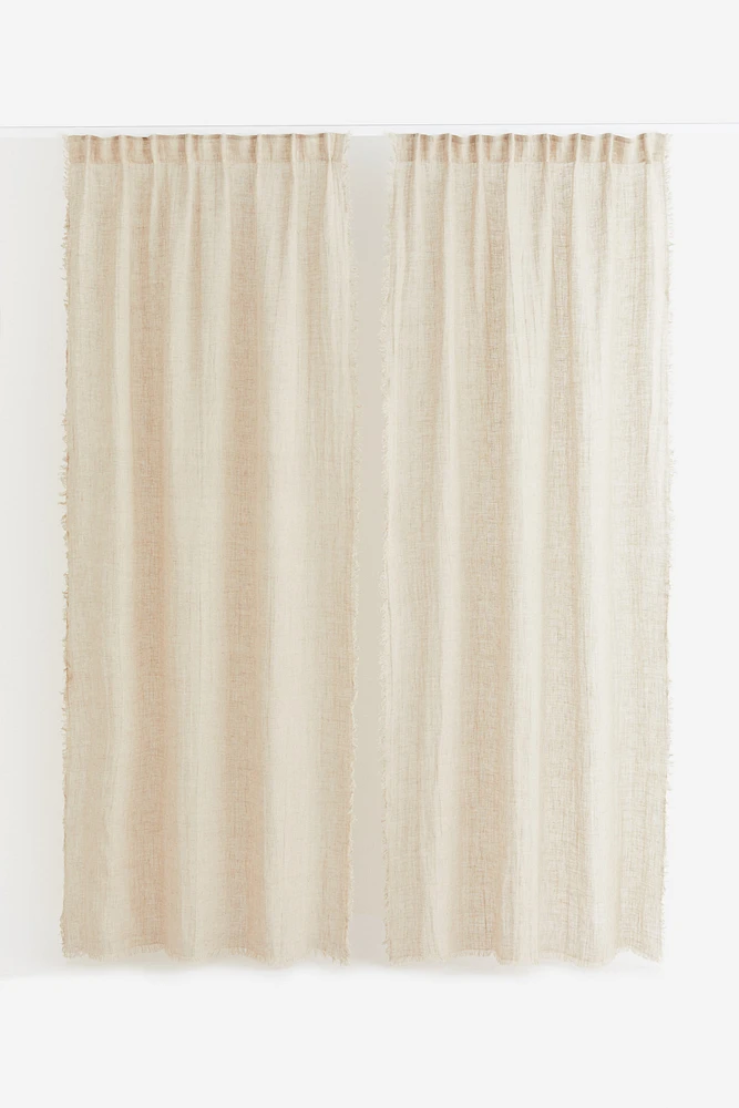 2-pack Linen Curtain Panels