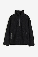 Half-zip Teddy Sweatshirt