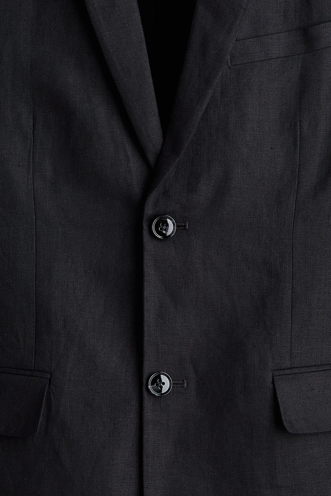 Veste près du corps en lin