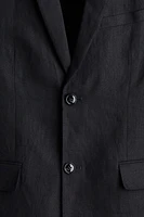 Slim-Fit Linen Jacket