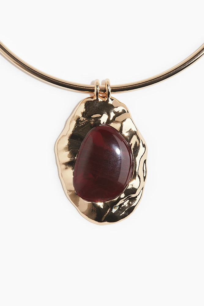 Rigid Pendant Necklace