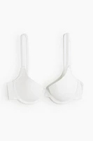 Padded Cotton Demi T-shirt Bra