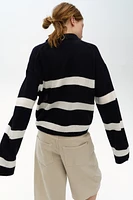 Short Polo Sweater