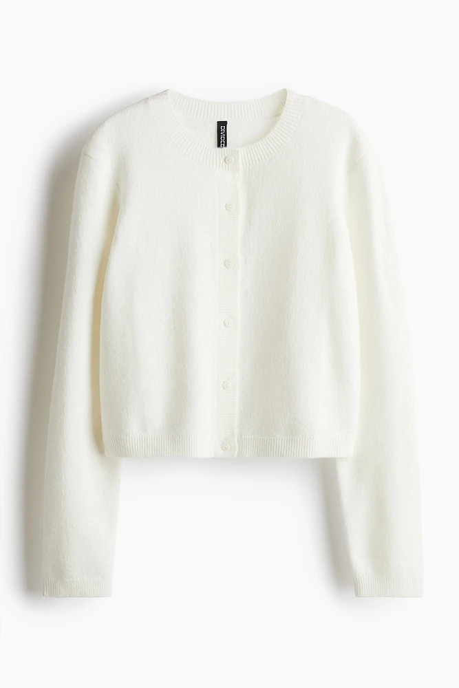Fine-Knit Cardigan