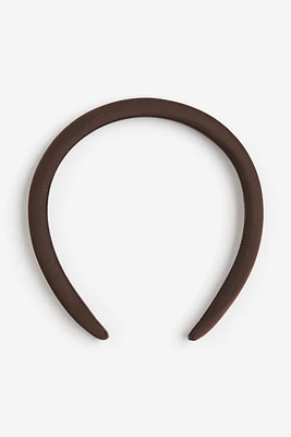 Padded Satin Hairband