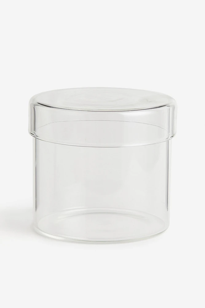 Glass Jar with Lid