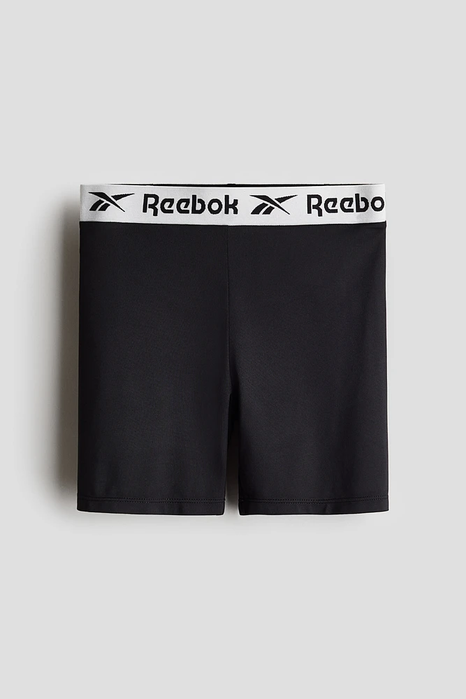 Bike Shorts with Printed Motif