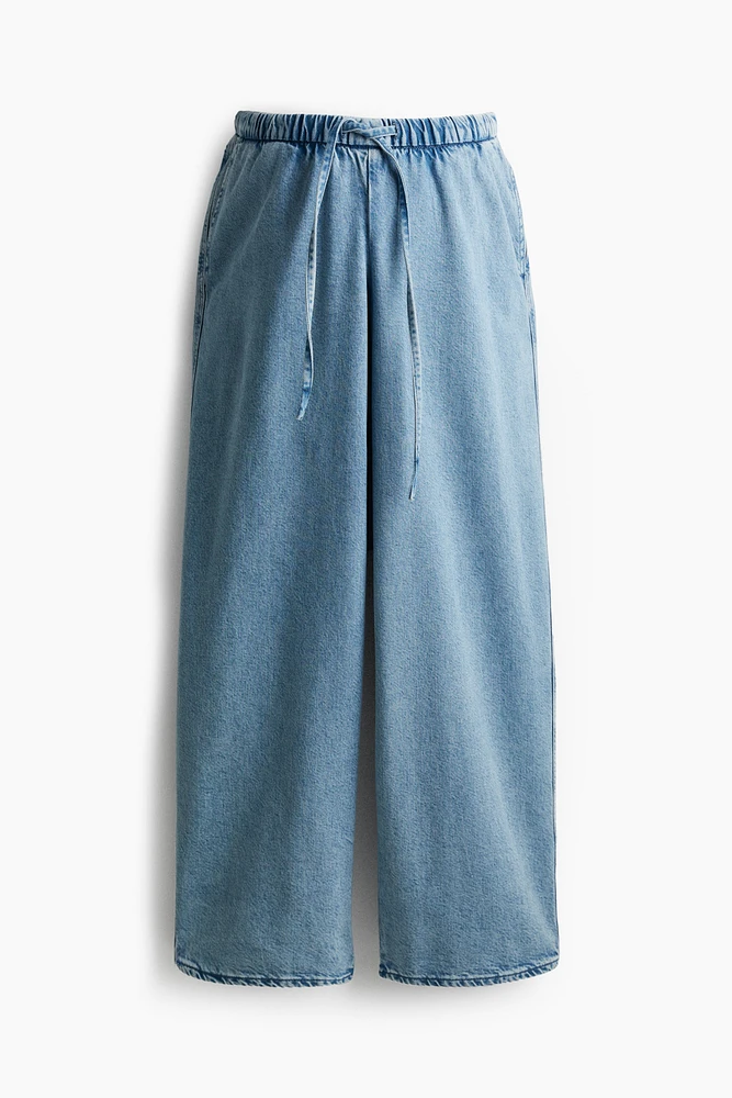 MAMA Denim Pull-on Pants