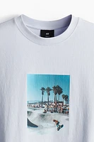 Loose Fit Printed T-shirt
