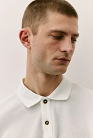 Regular Fit Piqué Polo Shirt