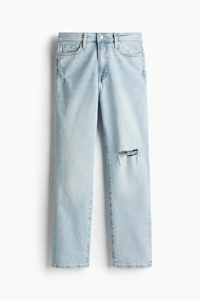 Jean Taille Très Haute Longueur Cheville