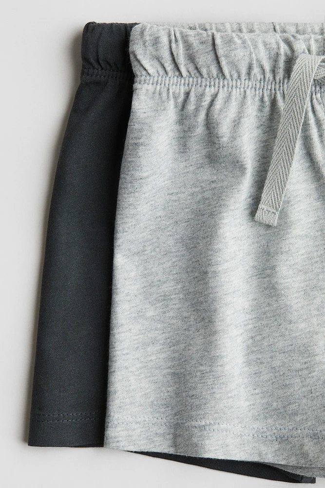 Lots de 2 shorts en jersey