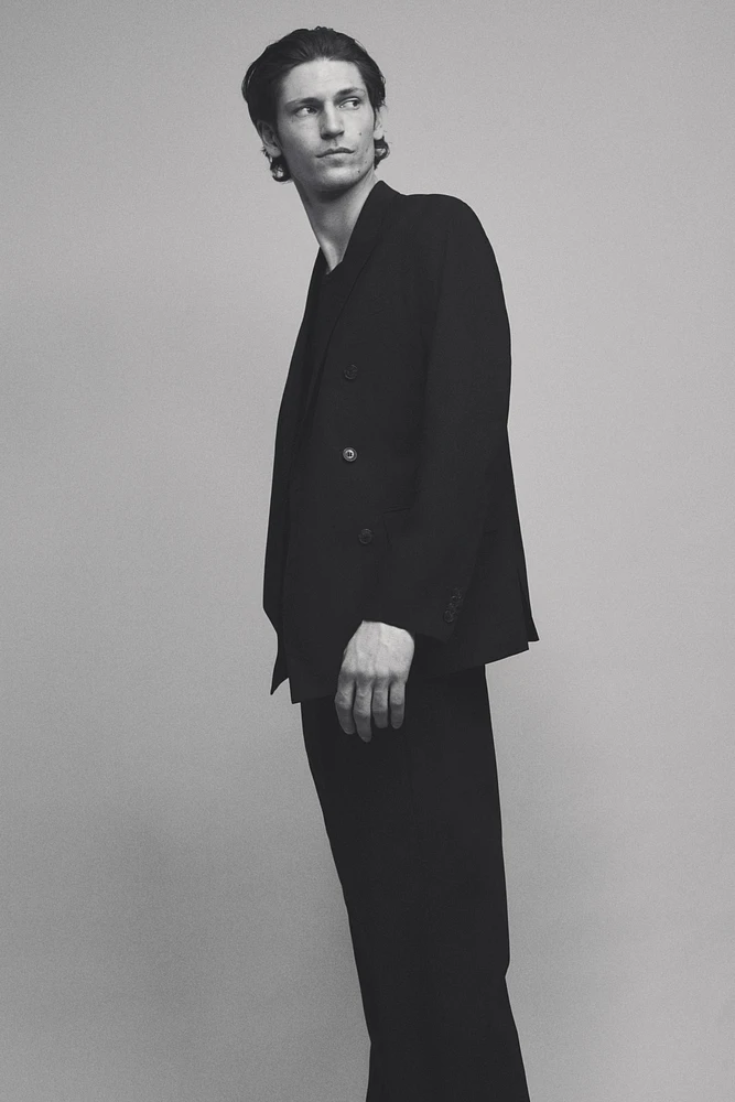 Relaxed-Fit Suit Pants