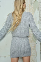 Cable-Knit Skirt