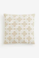 Linen-blend Cushion Cover