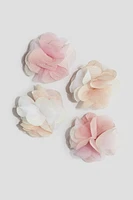Lot de 4 barrettes