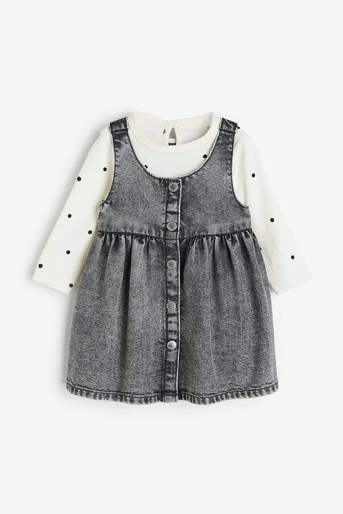 Ensemble 2 pièces avec haut et robe