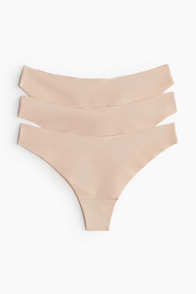 3-pack Invisible Thong Briefs