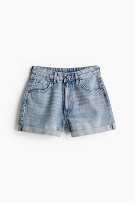 High Waist Denim Shorts