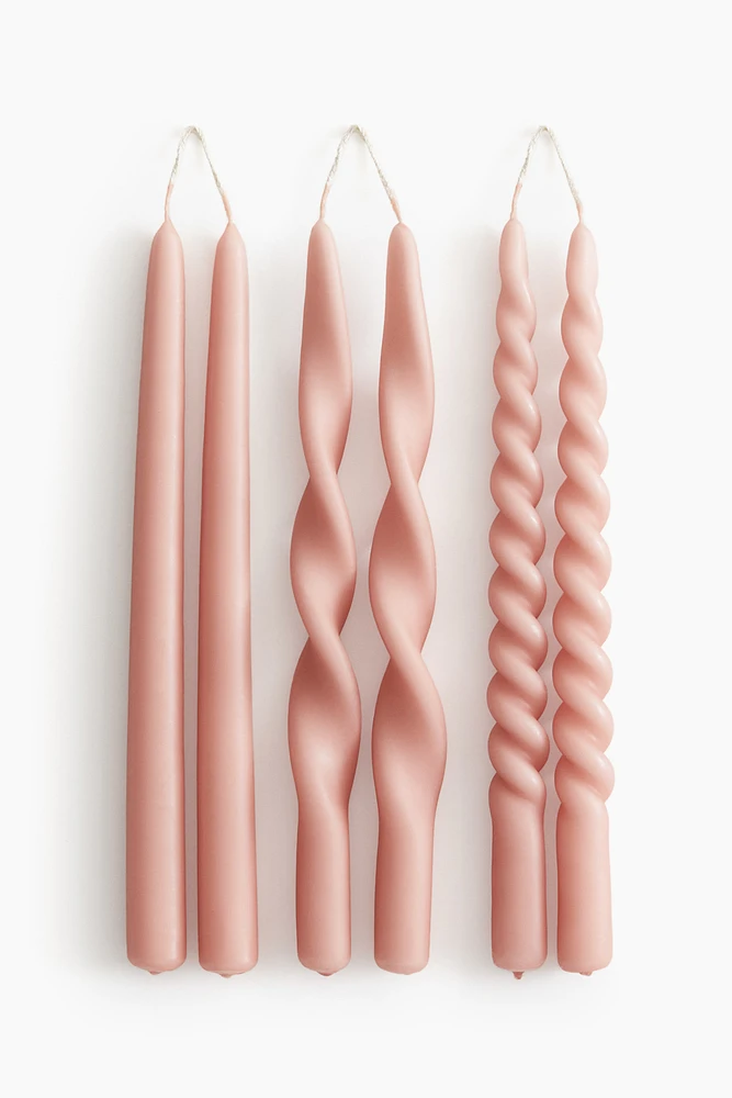 6-pack Taper Candles