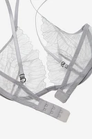 Non-padded Underwire Lace Bra