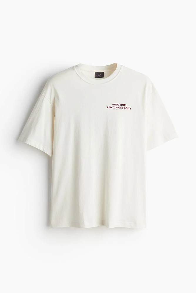T-shirt imprimé Coupe Flottante