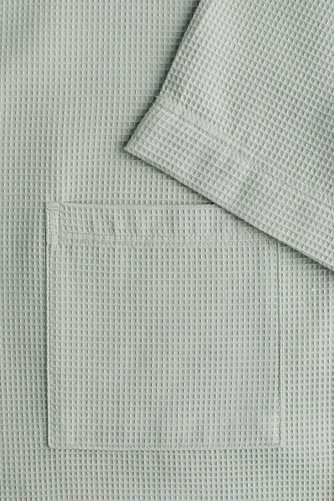 Waffled Bathrobe