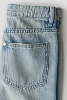 Loose Fit Bootcut Leg Jeans