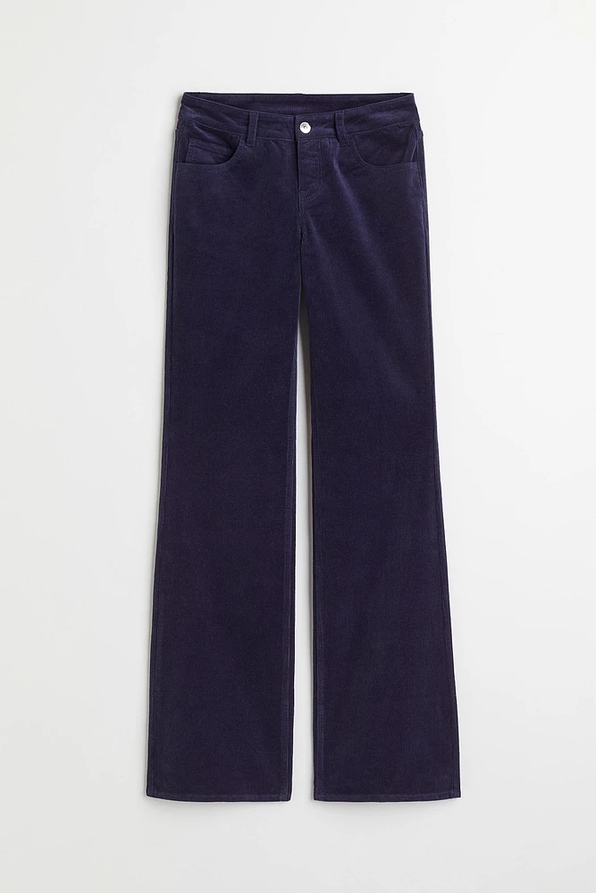 Flared Corduroy Pants