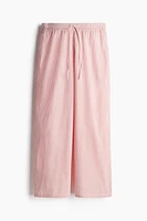 Seersucker Drawstring Pants