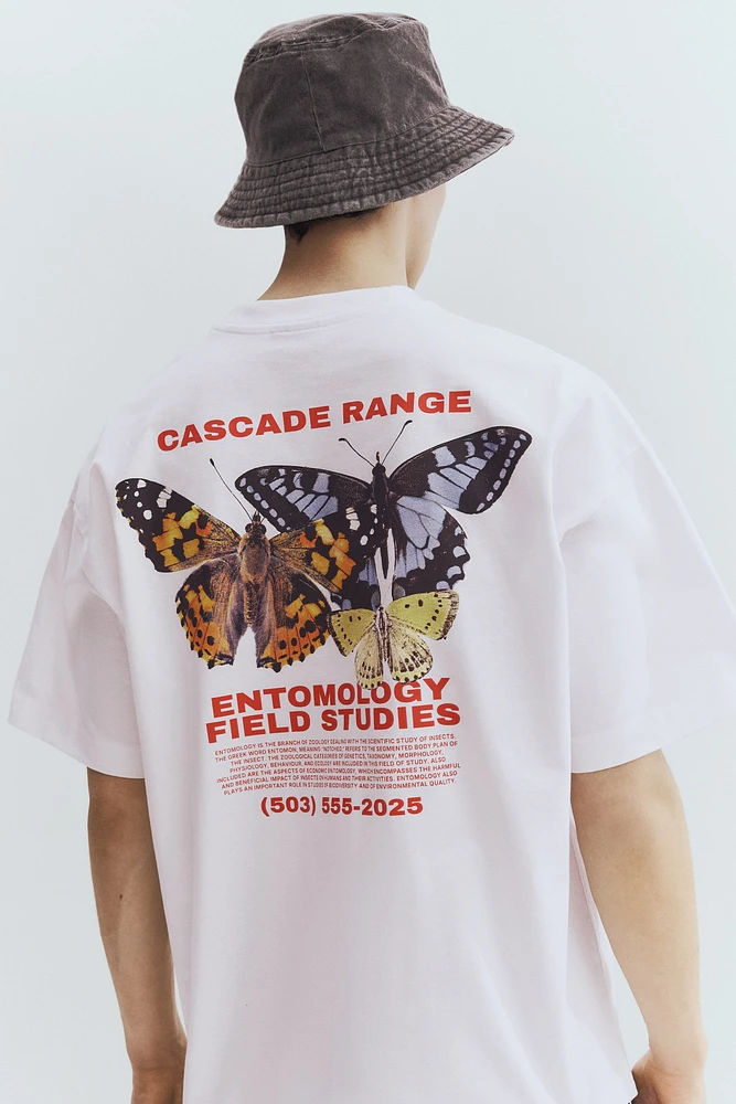 Oversized Fit Printed T-shirt
