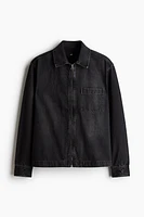 Regular-Fit Denim Overshirt