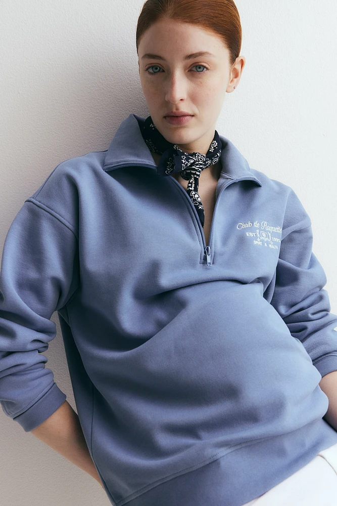 MAMA Half-Zip Sweatshirt