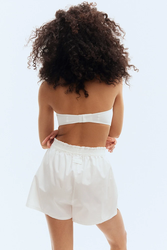 Soft-cup Push-up Balconette Bra