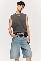 Baggy Denim Shorts