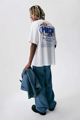 T-shirt imprimé Coupe Flottante