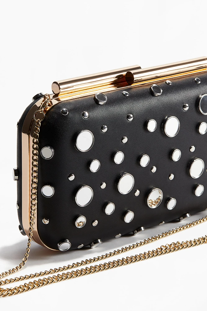 Embellished clutch