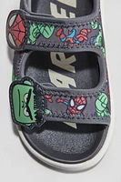 Motif-Detail Sandals