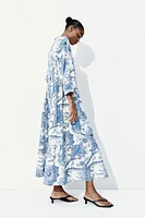 Tiered Midi Dress