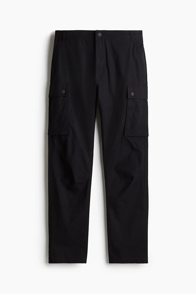 Slim Fit Ripstop Cargo Pants