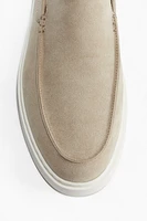 Moccasin-Seam Loafers