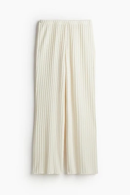 Rib-knit Pants