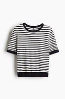 T-shirt en fin tricot