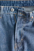 High Rise Barrel Leg Jeans