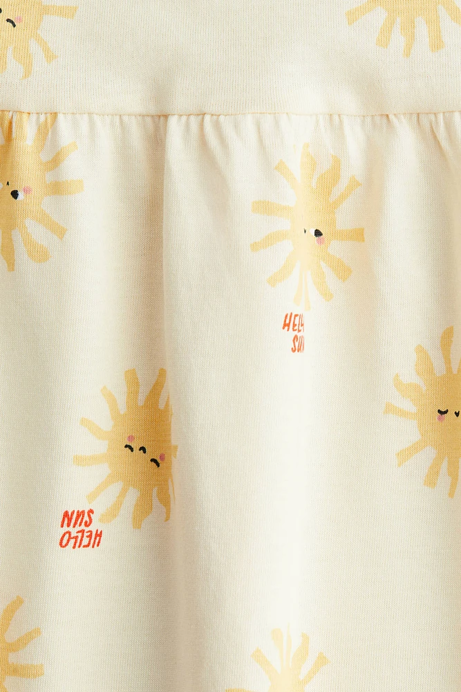 Patterned Cotton Dress