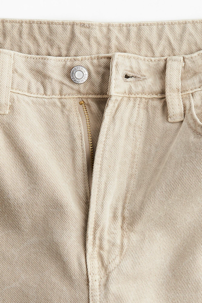 Jean ample Taille très haute