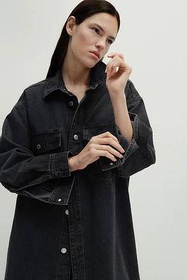 Oversized Denim Shirt