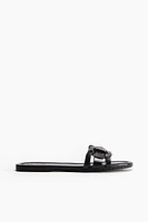 Sandales en cuir