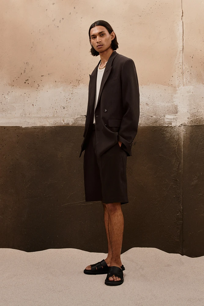 Relaxed-Fit Double-Breasted Blazer
